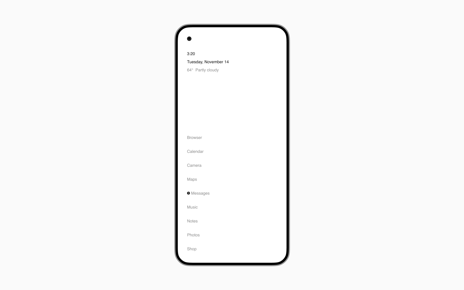 Mobile operating system concept